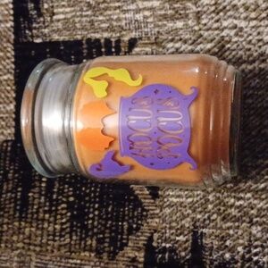4/$80 New Hocus Pocus Orange Scented Candle In A Glass Jar
